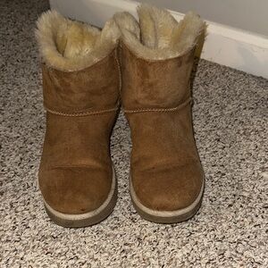 UGG size 9 booties with rope detail on the back